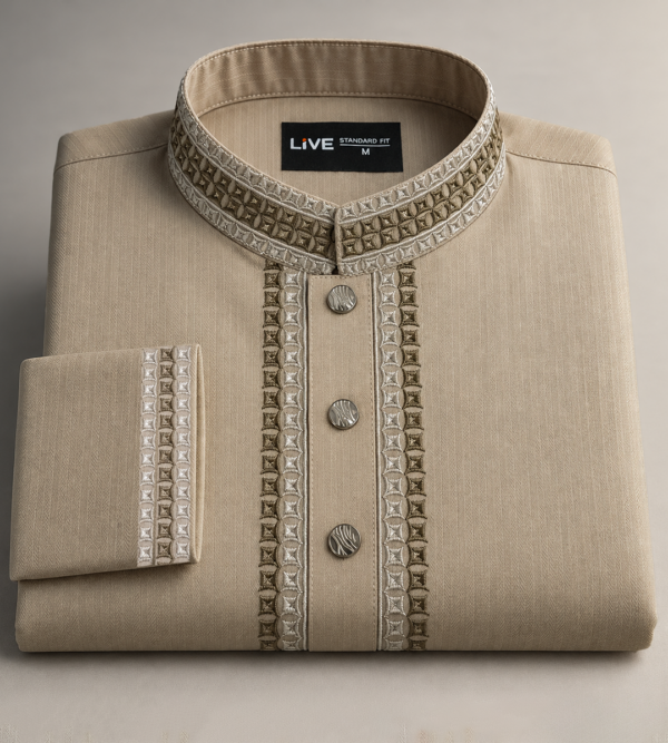 1790257100_3877 Elite Class Panjabi for Men – Classic Traditional Wear for Festive Days and Special Moments